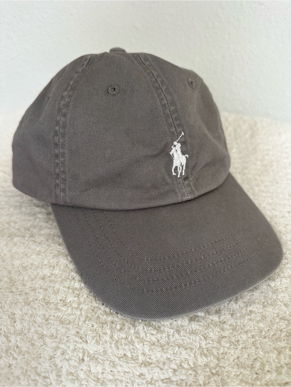 Polo by Ralph Lauren Brown Cotton Polo Player Baseball Cap